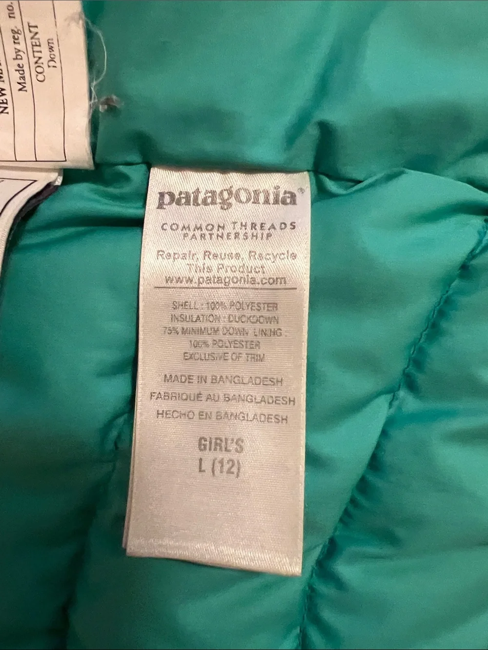Patagonia Girl’s Down Jacket